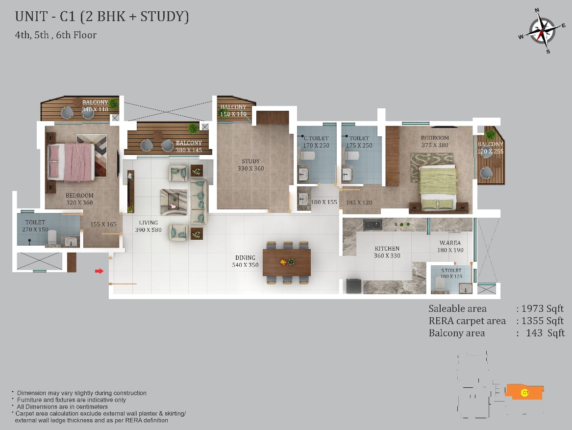 Kalyan Homes sky high 2BHK S
